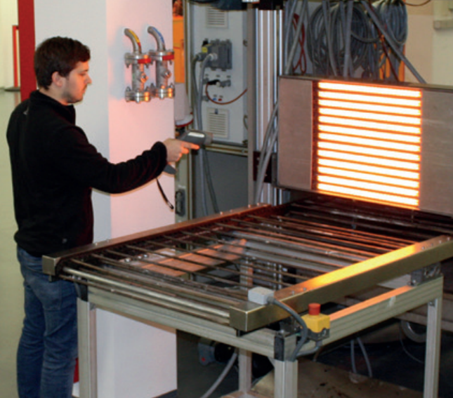 Precision IR sensor for wafer