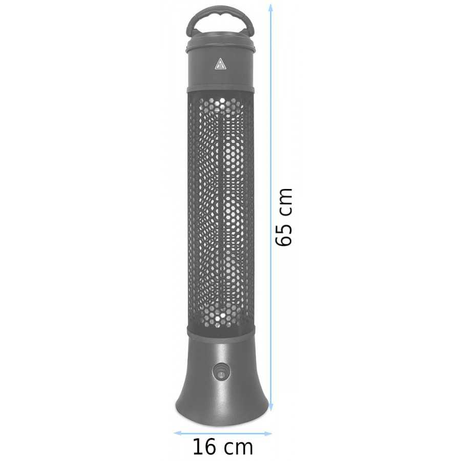 Mirror heater for bathroom