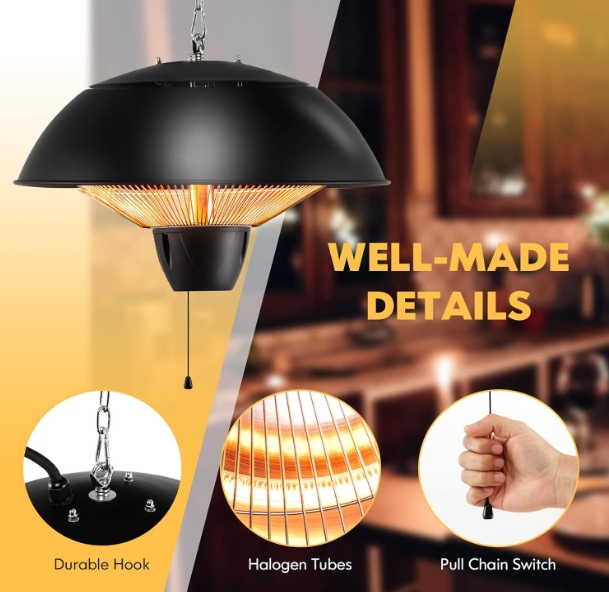 Carbon crystal heater