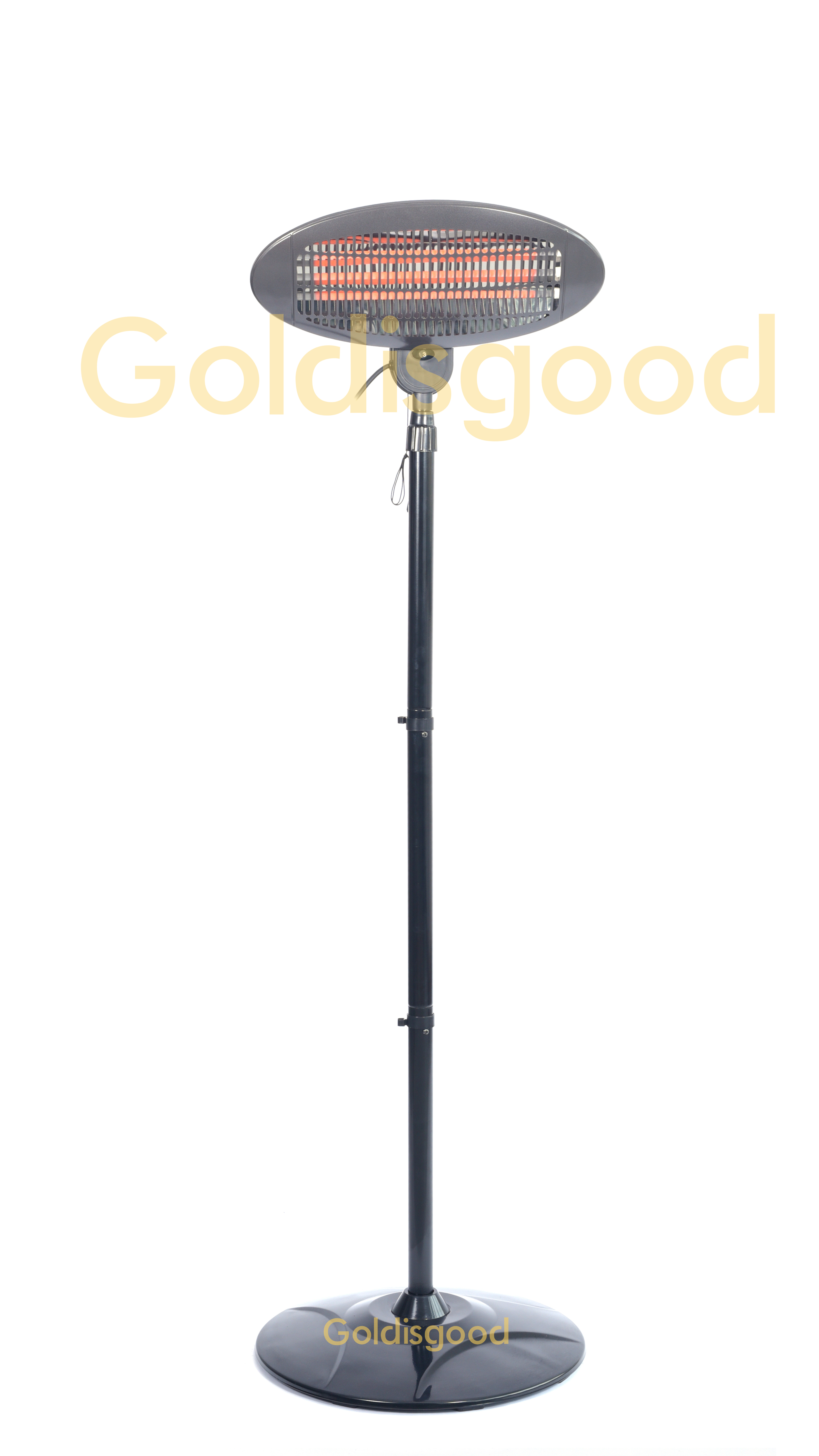 Infrared wall heater for bathroom