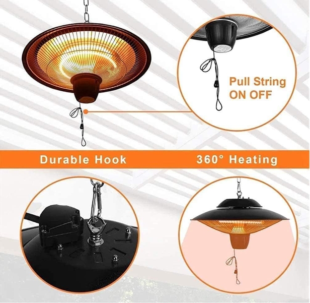 Replacement heating element IP65
